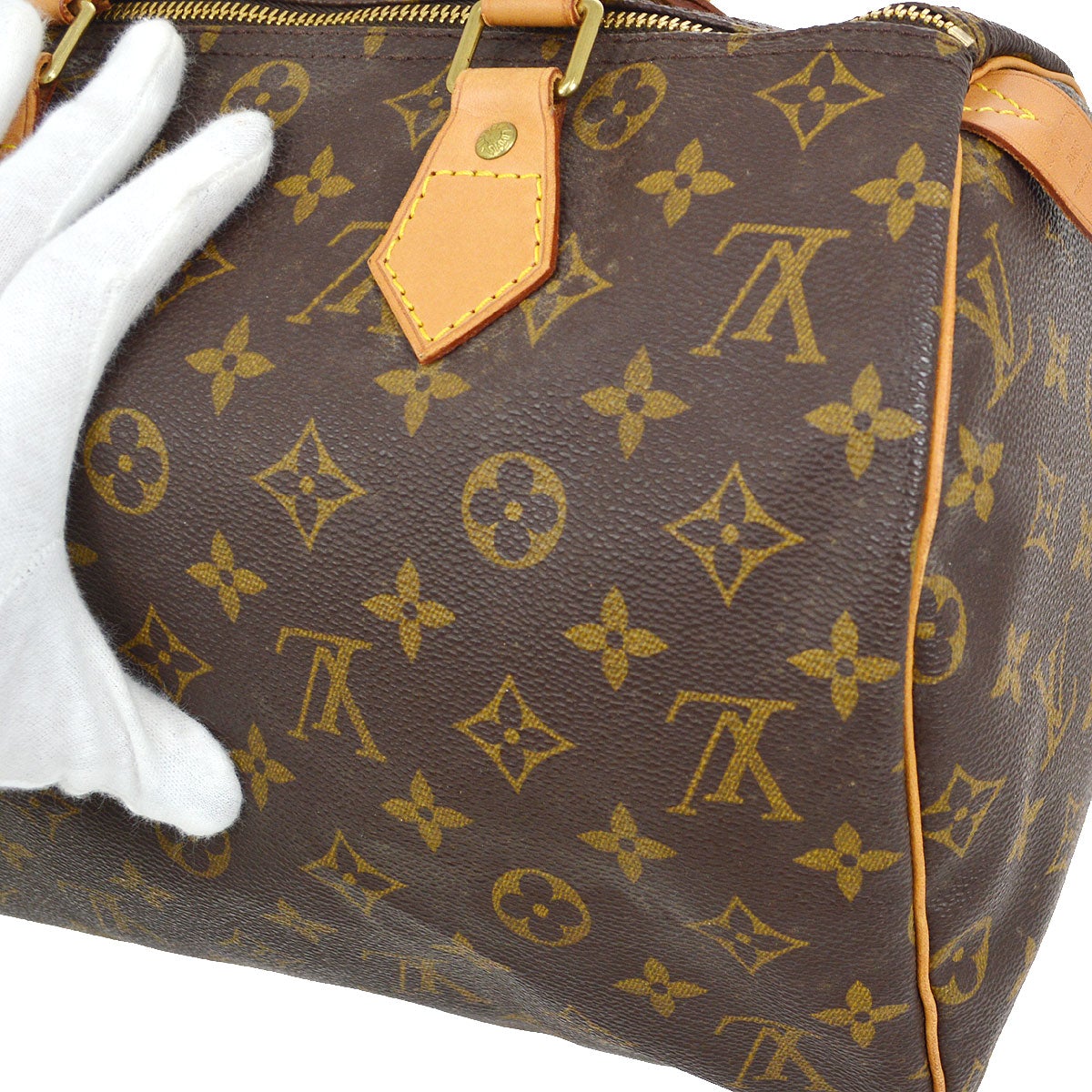 Louis Vuitton 1999 SPEEDY 30 HAND Bag MONOGRAM M41526 51387