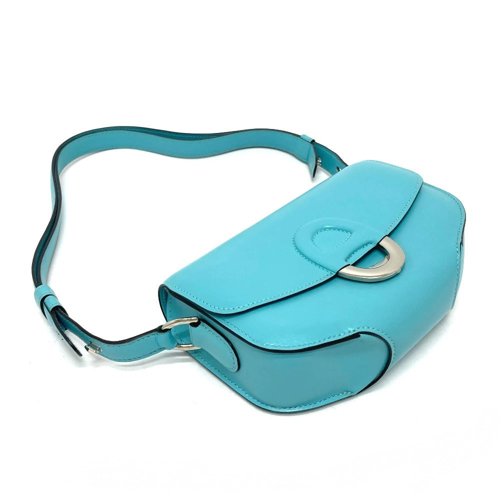 HERMES Shoulder Bag Taderakto blue Mini Shell Schmidy 2WAY handbag