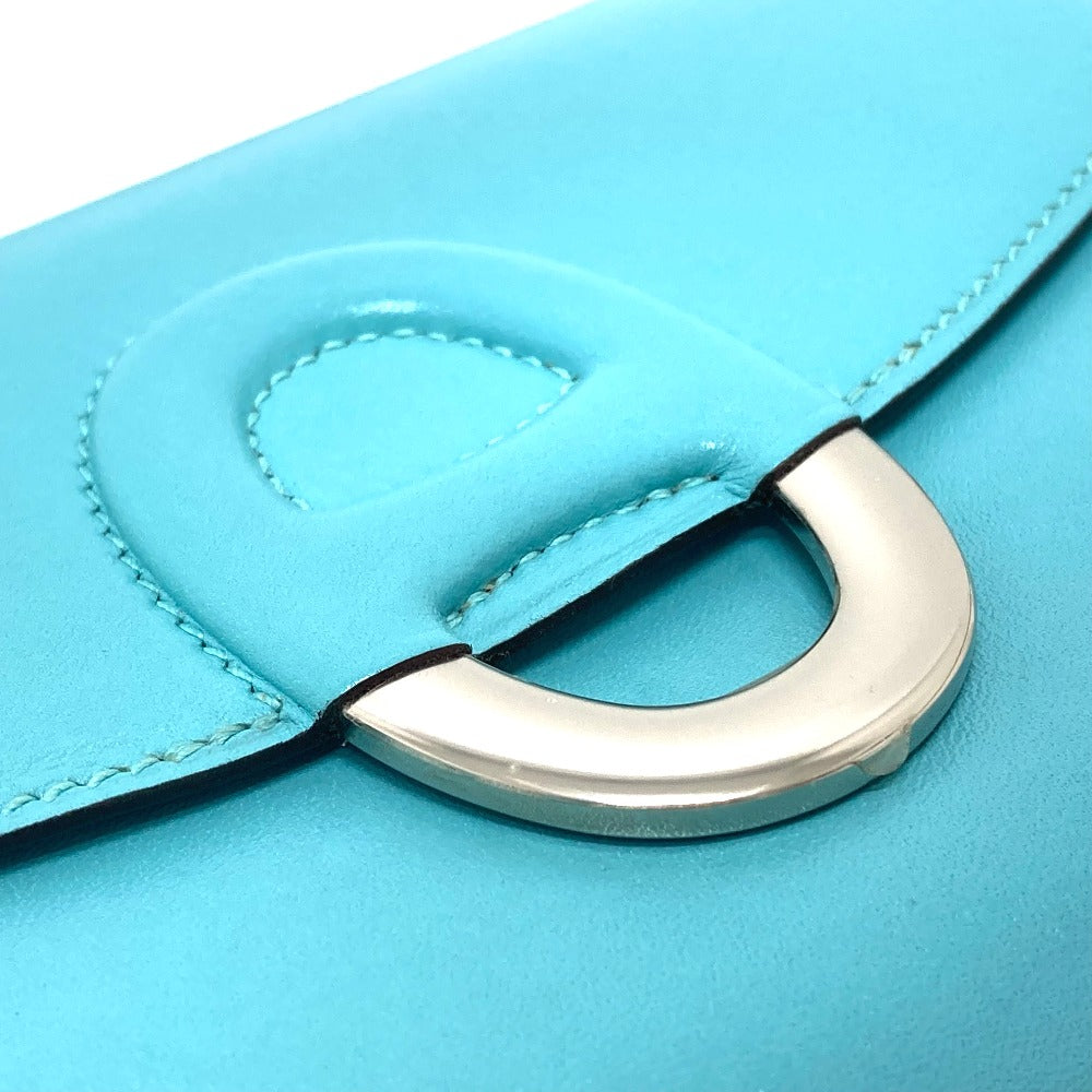 HERMES Shoulder Bag Taderakto blue Mini Shell Schmidy 2WAY handbag