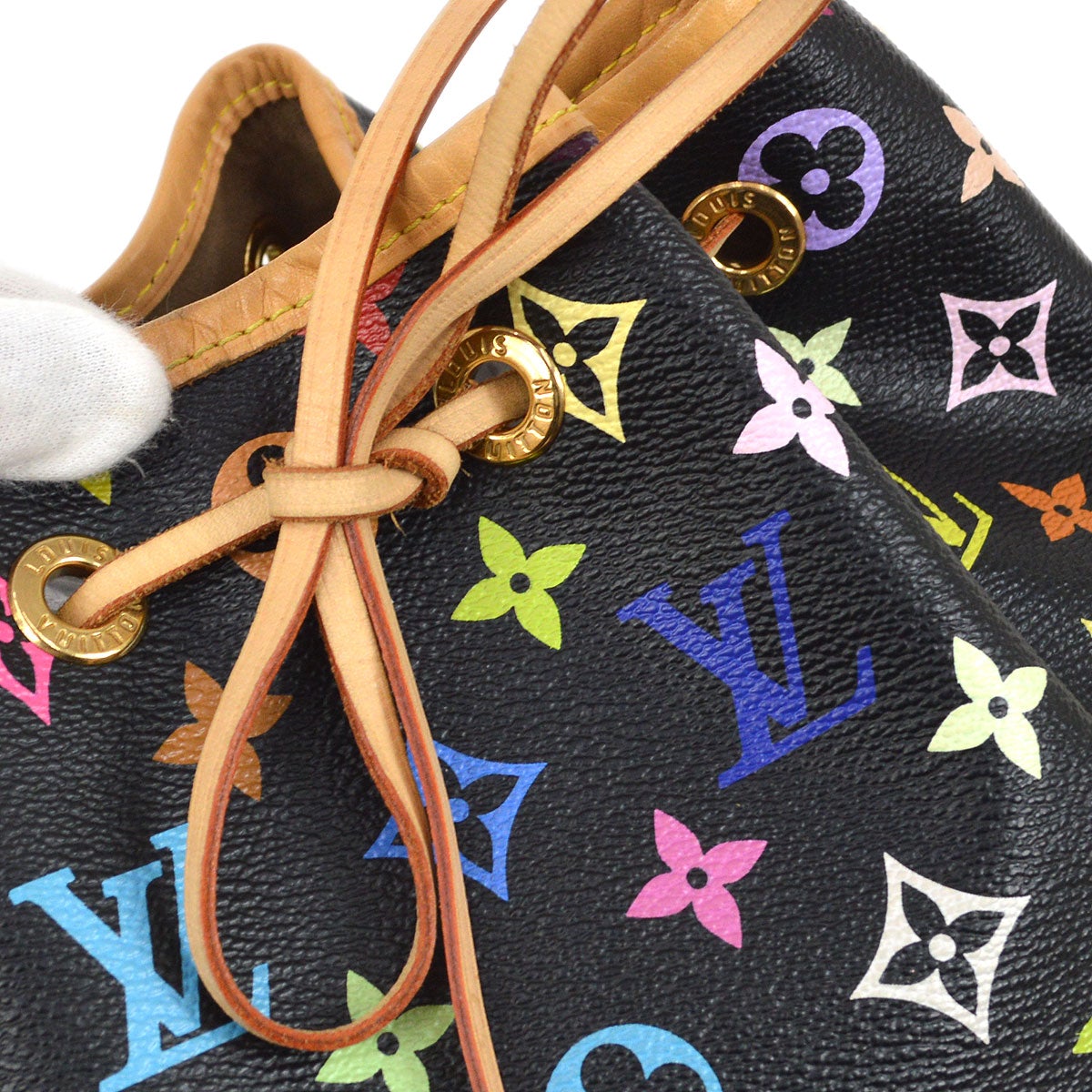 Louis Vuitton 2006 PETIT NOE MONOGRAM MULTICOLOR M42230 43245