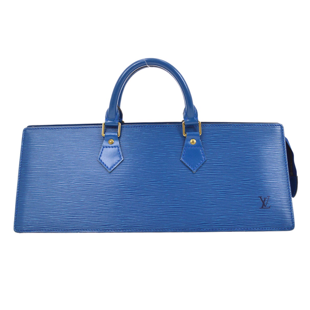Louis Vuitton 1994 SAC TRIANGLE Blue EPI M52095