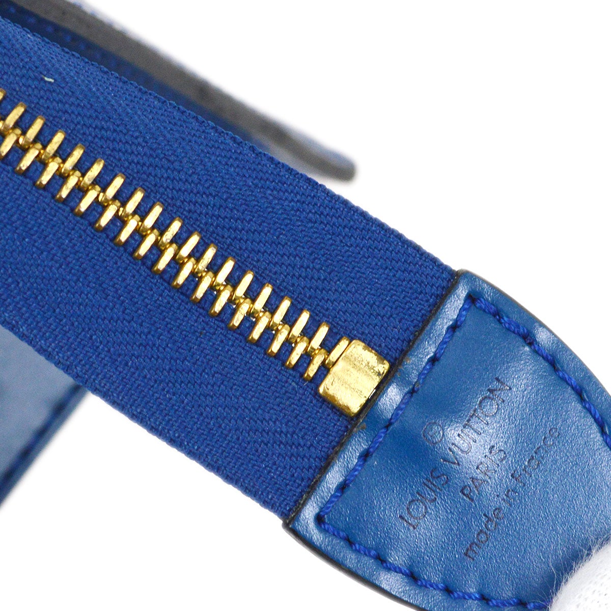 Louis Vuitton 1994 SAC TRIANGLE Blue EPI M52095