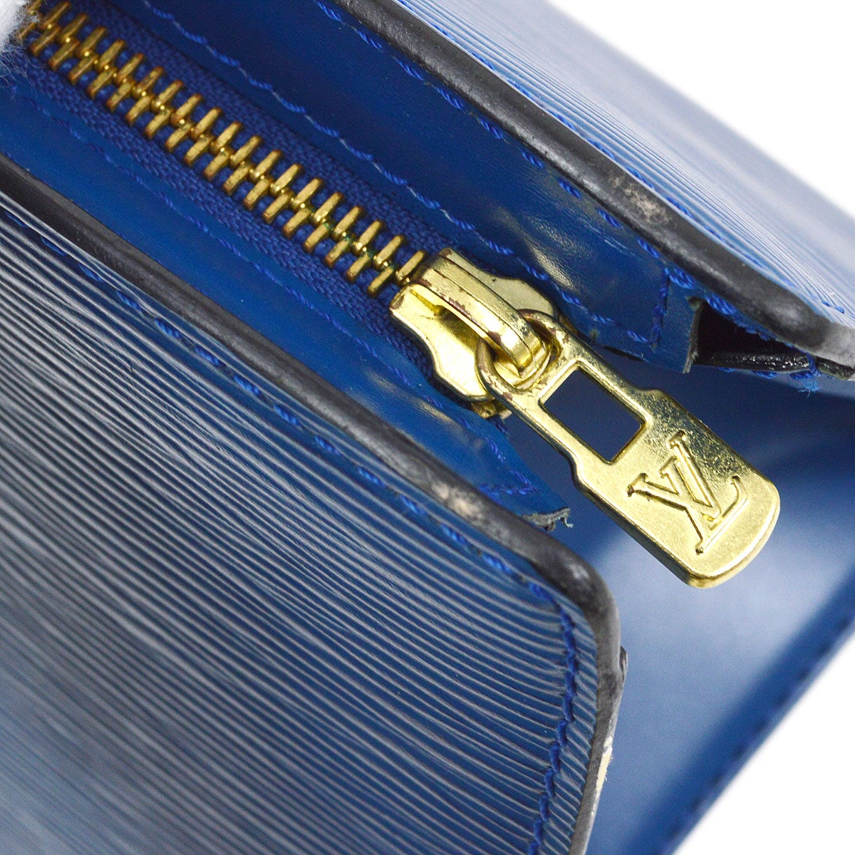 Louis Vuitton 1994 SAC TRIANGLE Blue EPI M52095