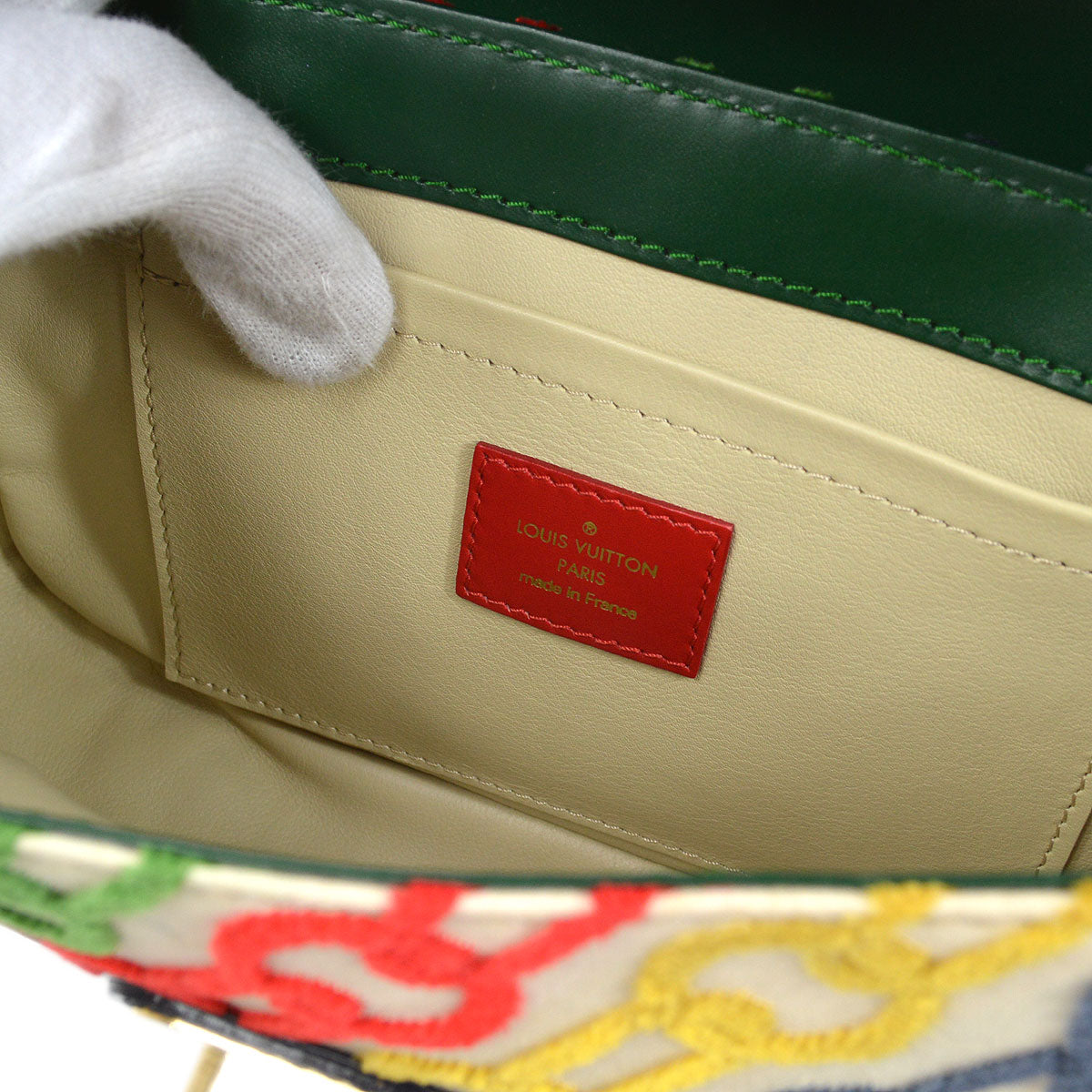 Louis Vuitton * 2006 Monogram Dolly Velvet Chains Pochette
