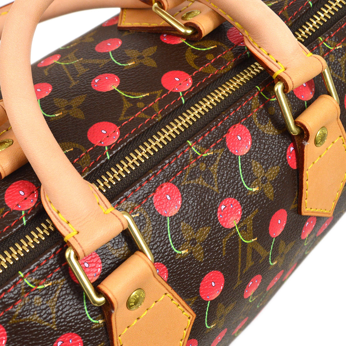 Louis Vuitton 2005 SPEEDY 25 MONOGRAM CHERRY M95009 65135