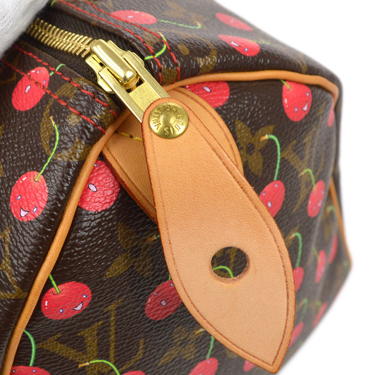 Louis Vuitton 2005 SPEEDY 25 MONOGRAM CHERRY M95009 65135