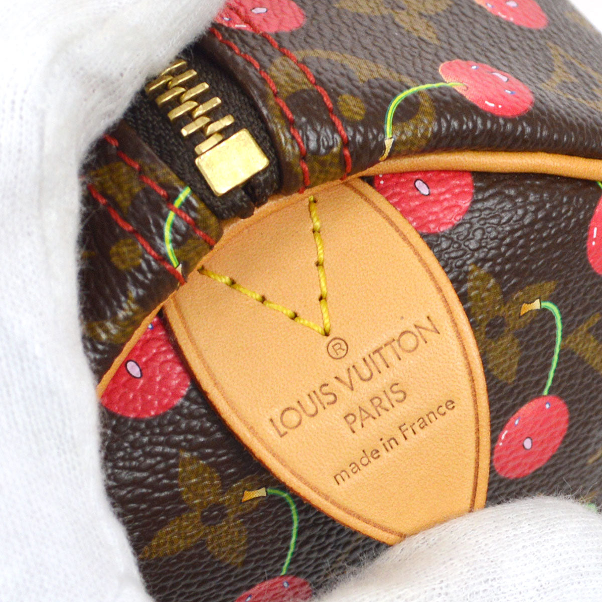 Louis Vuitton 2005 SPEEDY 25 MONOGRAM CHERRY M95009 65135