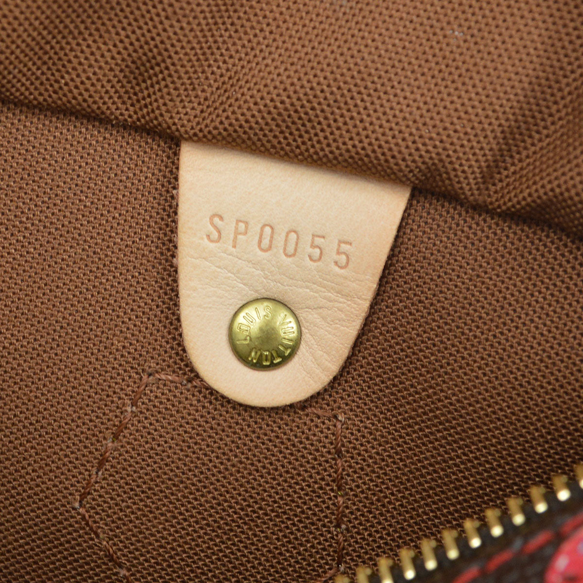 Louis Vuitton 2005 SPEEDY 25 MONOGRAM CHERRY M95009 65135
