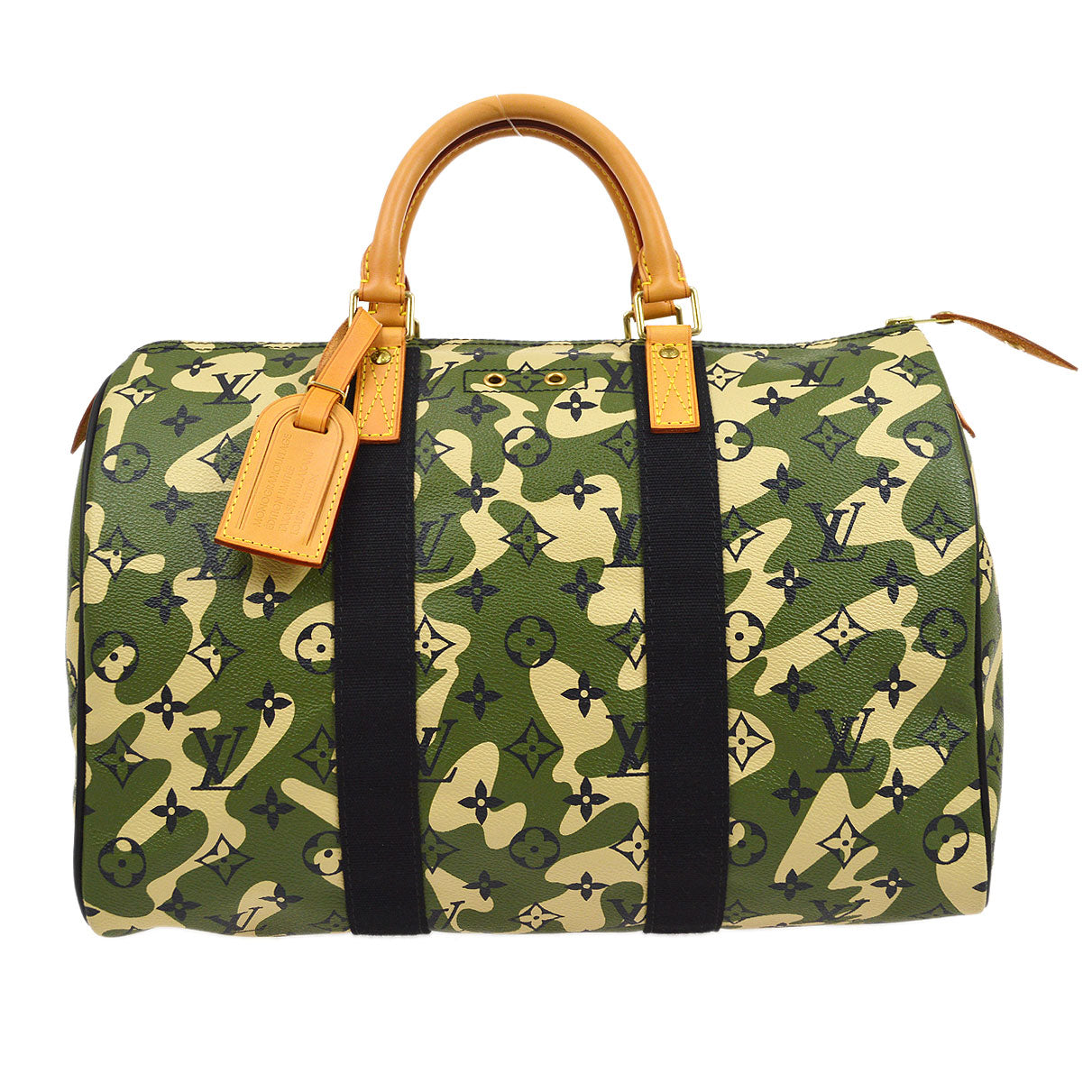 Louis Vuitton * 2008 Speedy 35 Monogramouflage