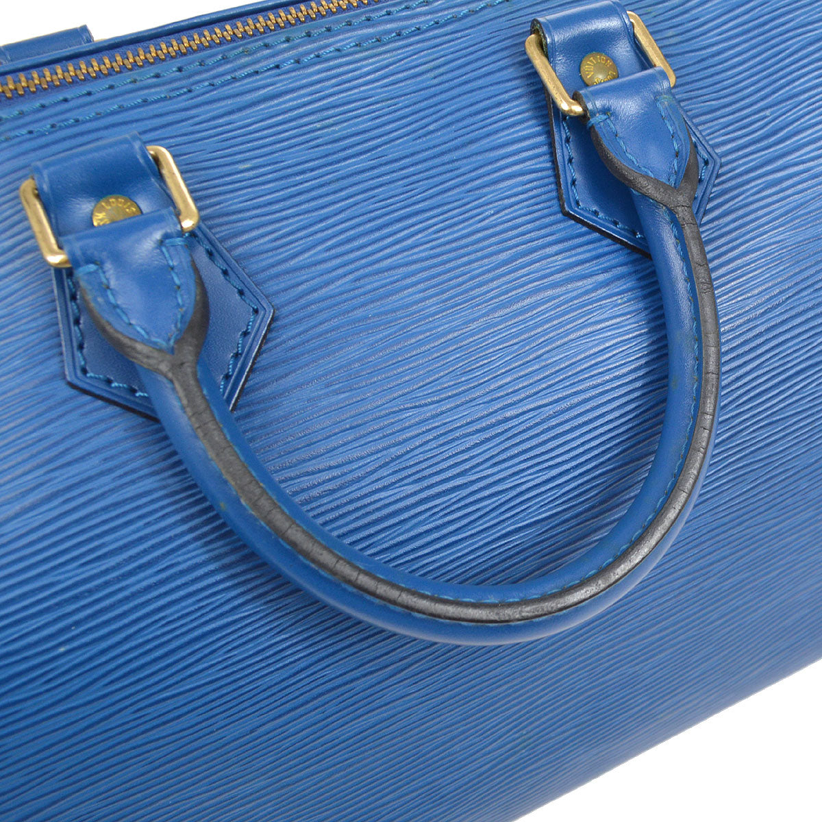 Louis Vuitton 1995 SPEEDY 25 TOLEDO Blue EPI M43015