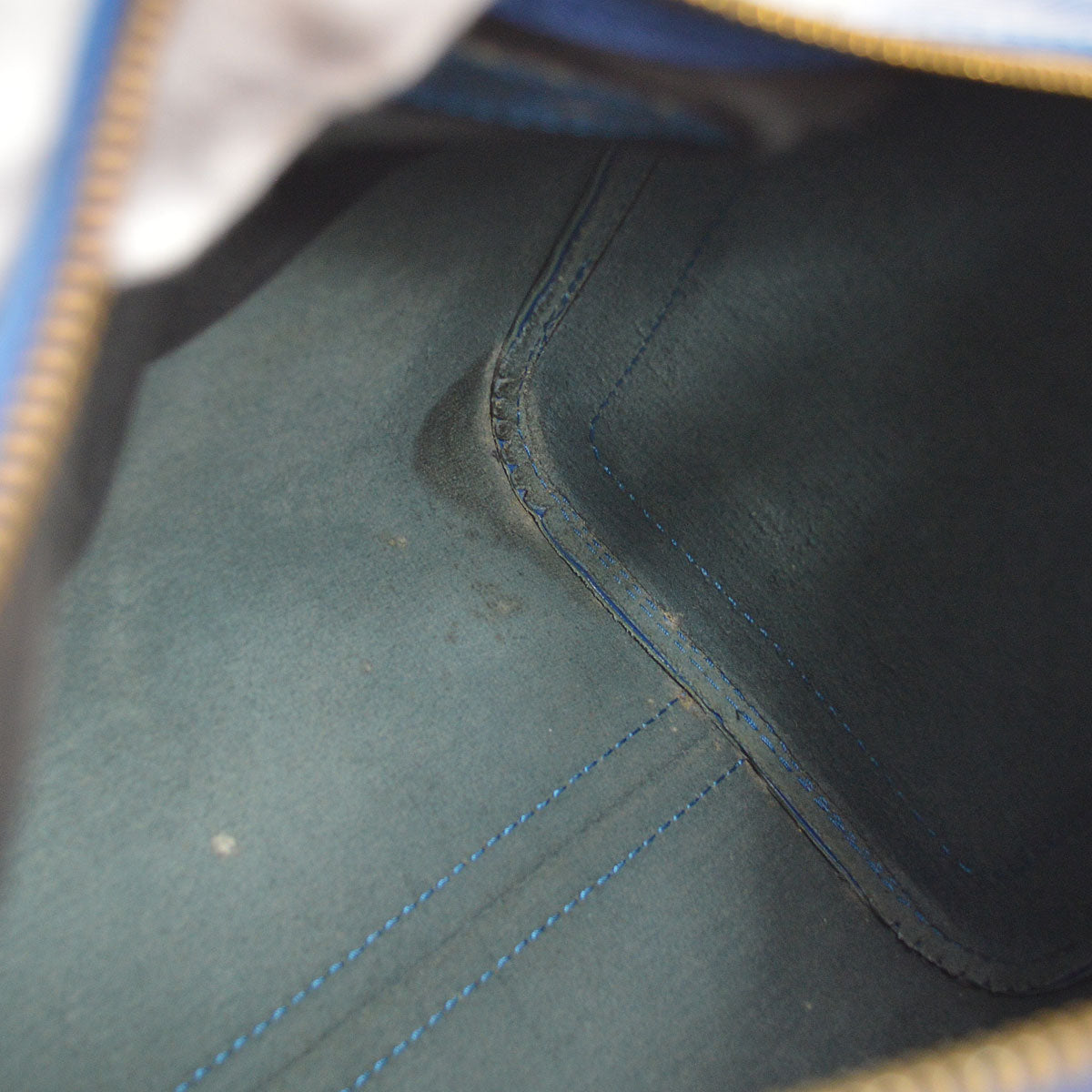 Louis Vuitton 1995 SPEEDY 25 TOLEDO Blue EPI M43015