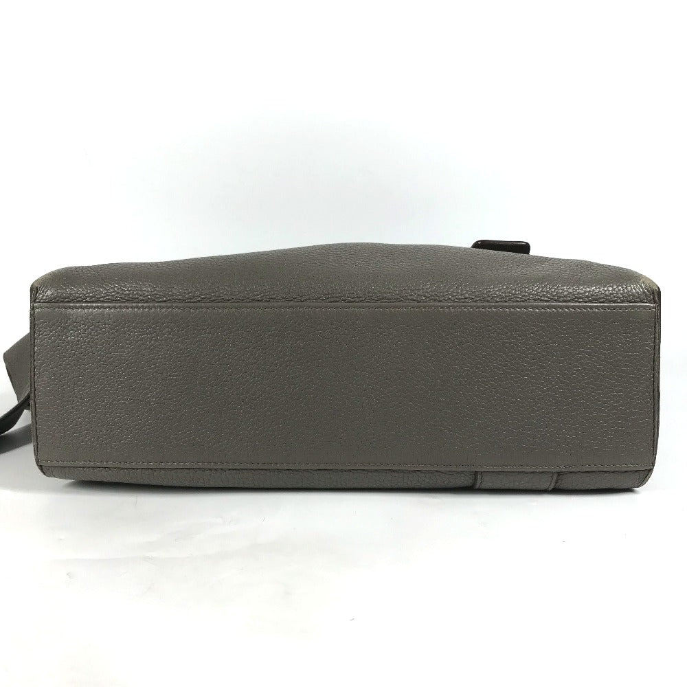 HERMES Shoulder Bag Taurillon Clemence gray Crossbody bag Sac Alfred 35 mens Used