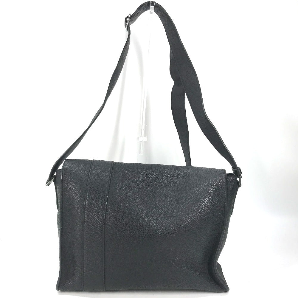 HERMES Shoulder Bag Taurillon Clemence black Crossbody bag Sac Alfred 35 mens Used