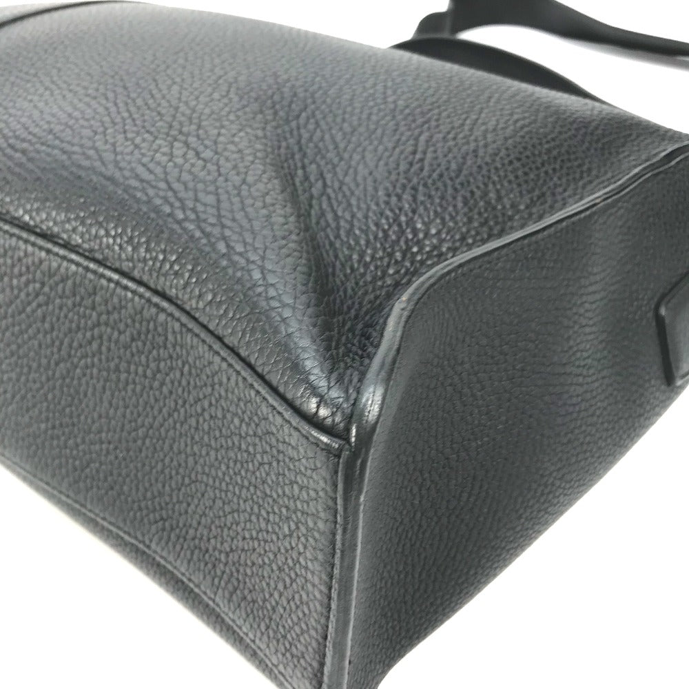 HERMES Shoulder Bag Taurillon Clemence black Crossbody bag Sac Alfred 35 mens Used