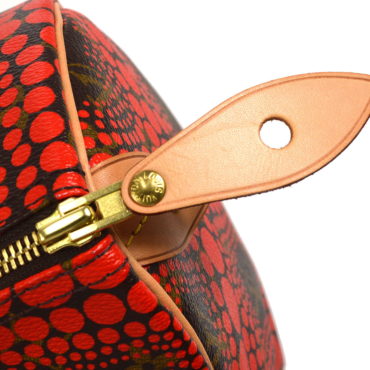 Louis Vuitton 2012 Yayoi Kusama SPEEDY 30 PUMPKIN DOT M40693 56876