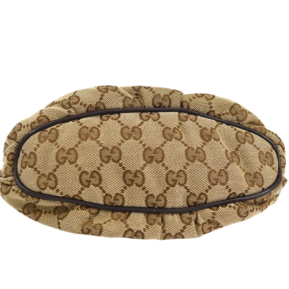 GUCCI GG Sherry Line Handbag Beige 27340