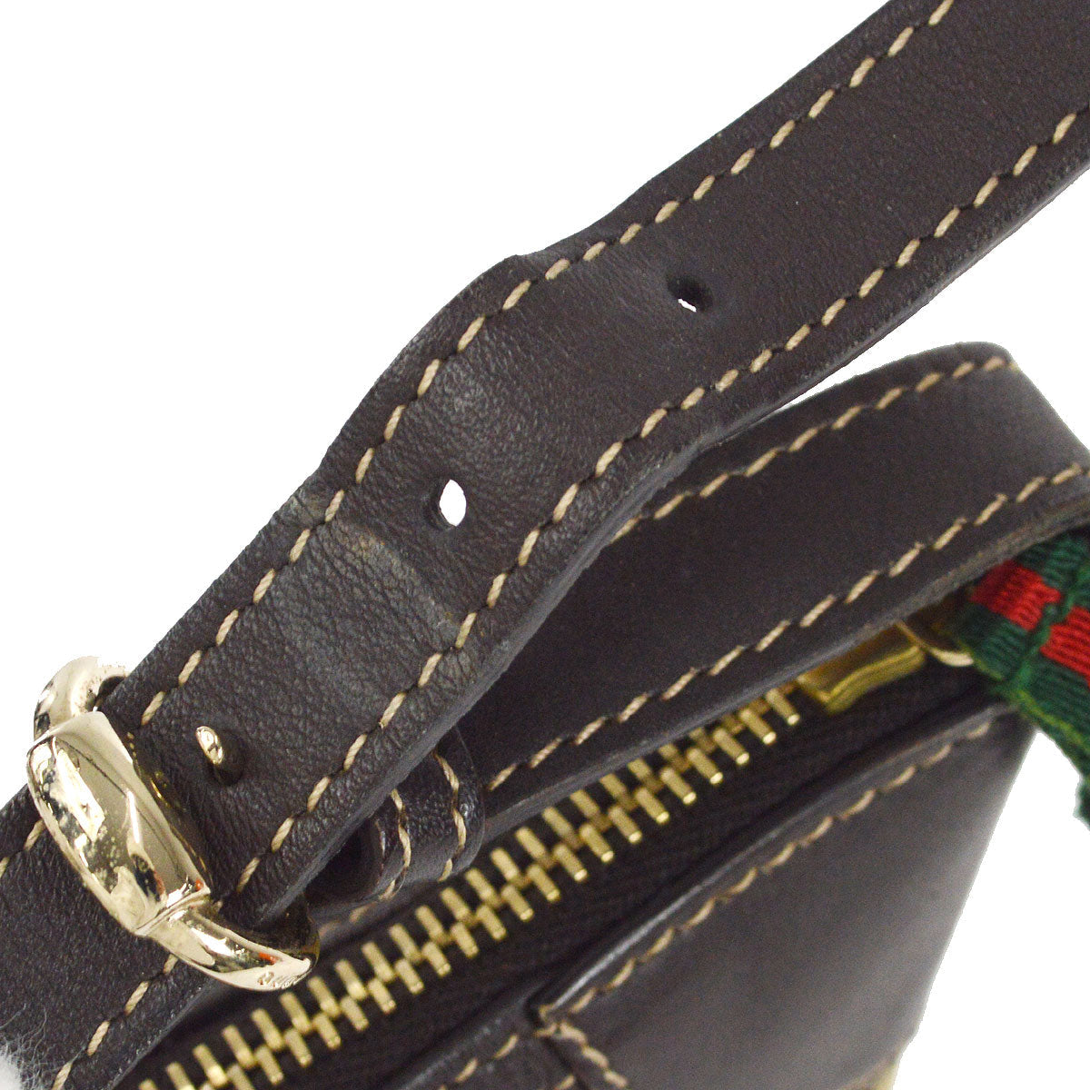 GUCCI GG Sherry Line Handbag Beige 27340