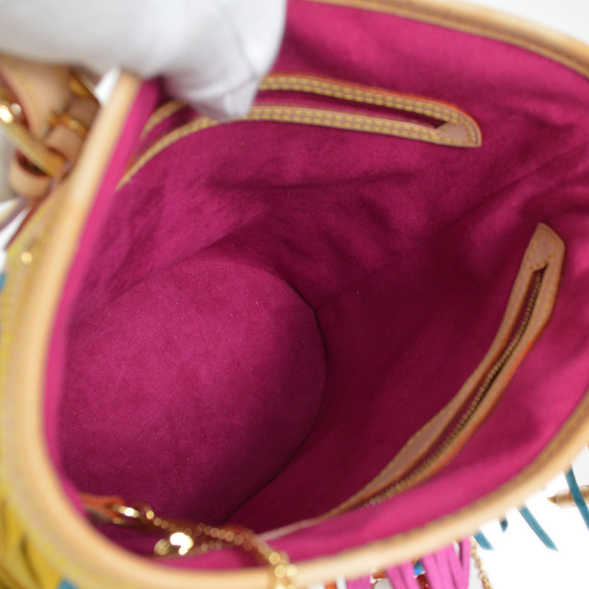 Louis Vuitton 2006 BUCKET FLANGE MONOGRAM MULTICOLOR M40109