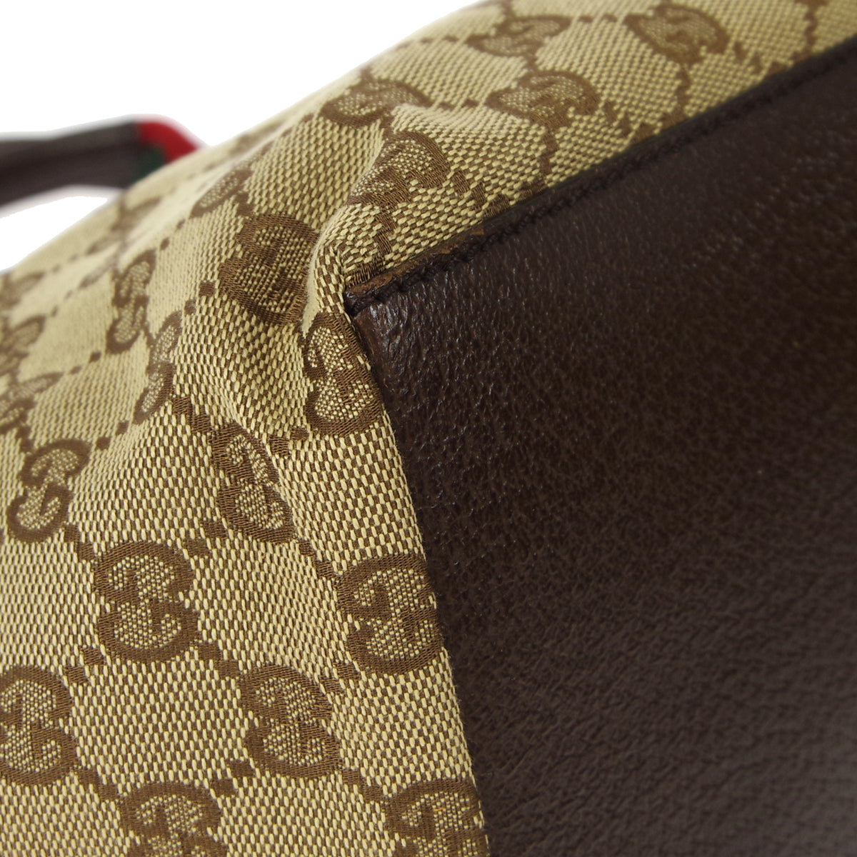 Gucci GG Sherry Line Handbag Beige 57250