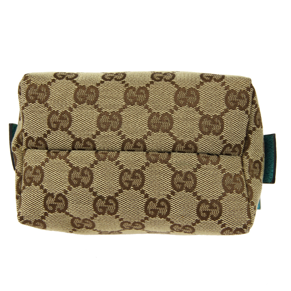 Gucci GG Handbag Blue Beige 57252