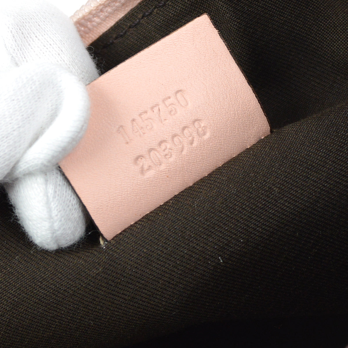 GUCCI GG Handbag Beige 18255