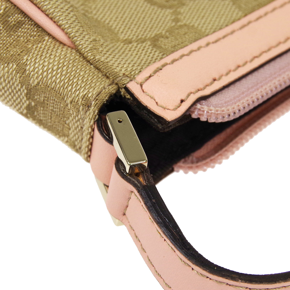 GUCCI GG Handbag Beige 18255