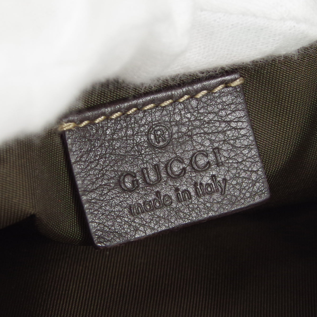 Gucci GG Sherry Line Handbag Brown 58110