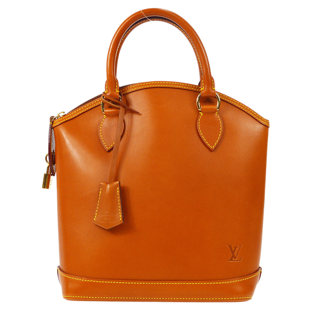Louis Vuitton 2006 LOCKIT HANDBag NOMADE CARAMEL M85388