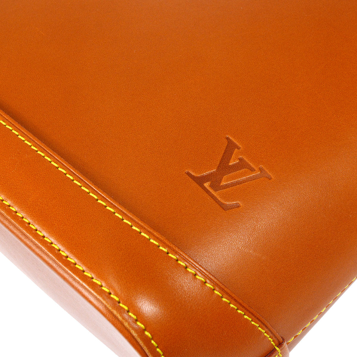 Louis Vuitton 2006 LOCKIT HANDBag NOMADE CARAMEL M85388