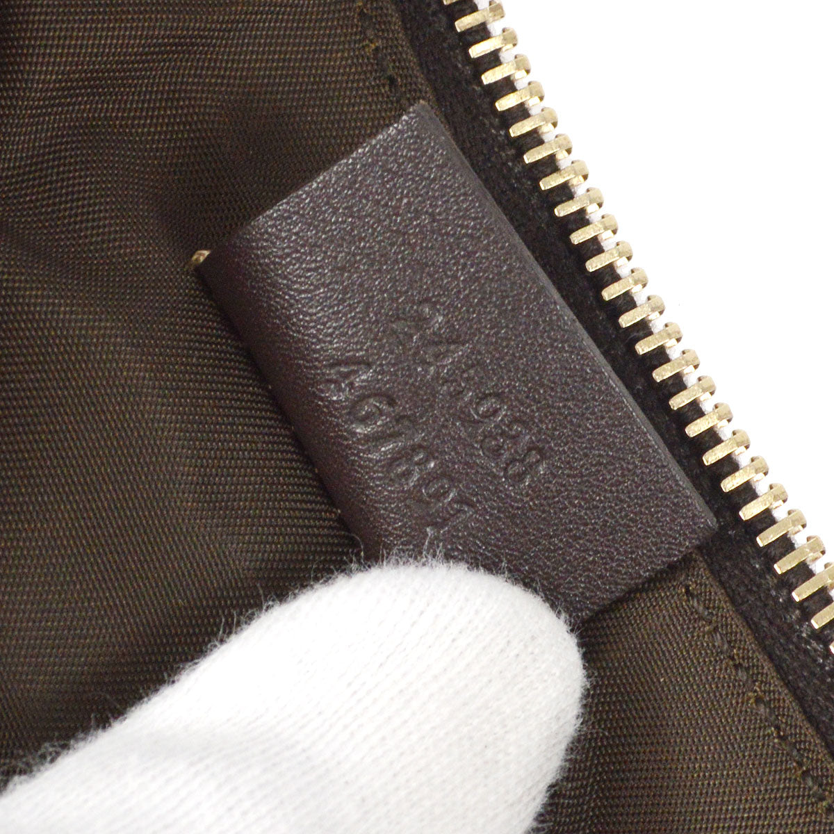 GUCCI GG Handbag Beige 58113