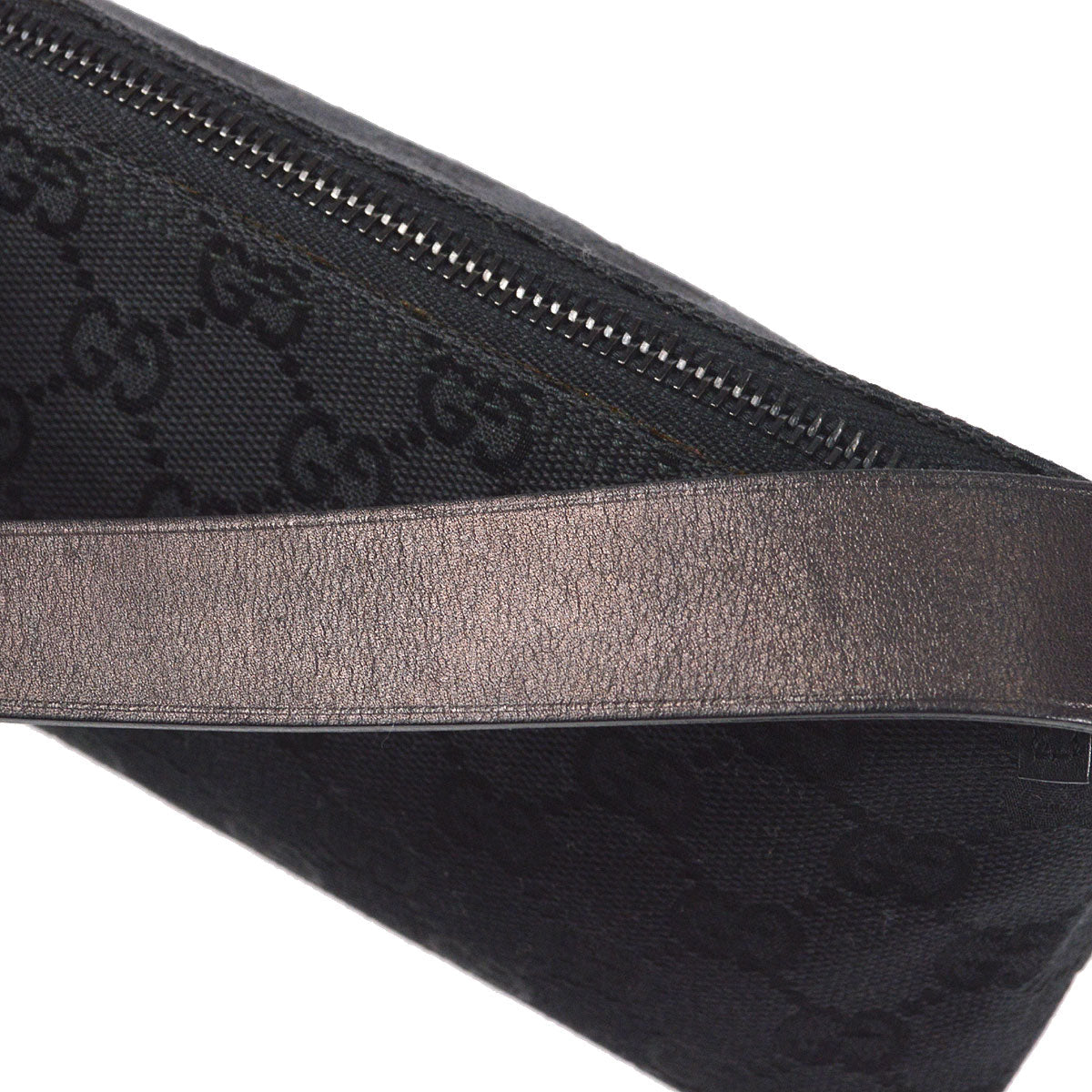 GUCCI GG Handbag Black 58116