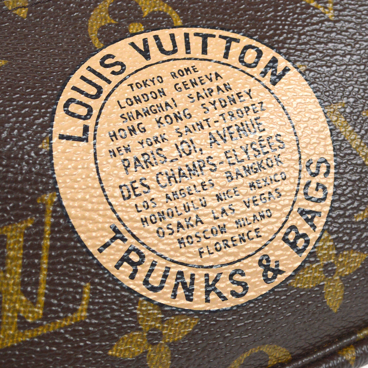 LOUIS VUITTON 2007 T&B Mini Pochette Accessoires Monogram M60153 87782