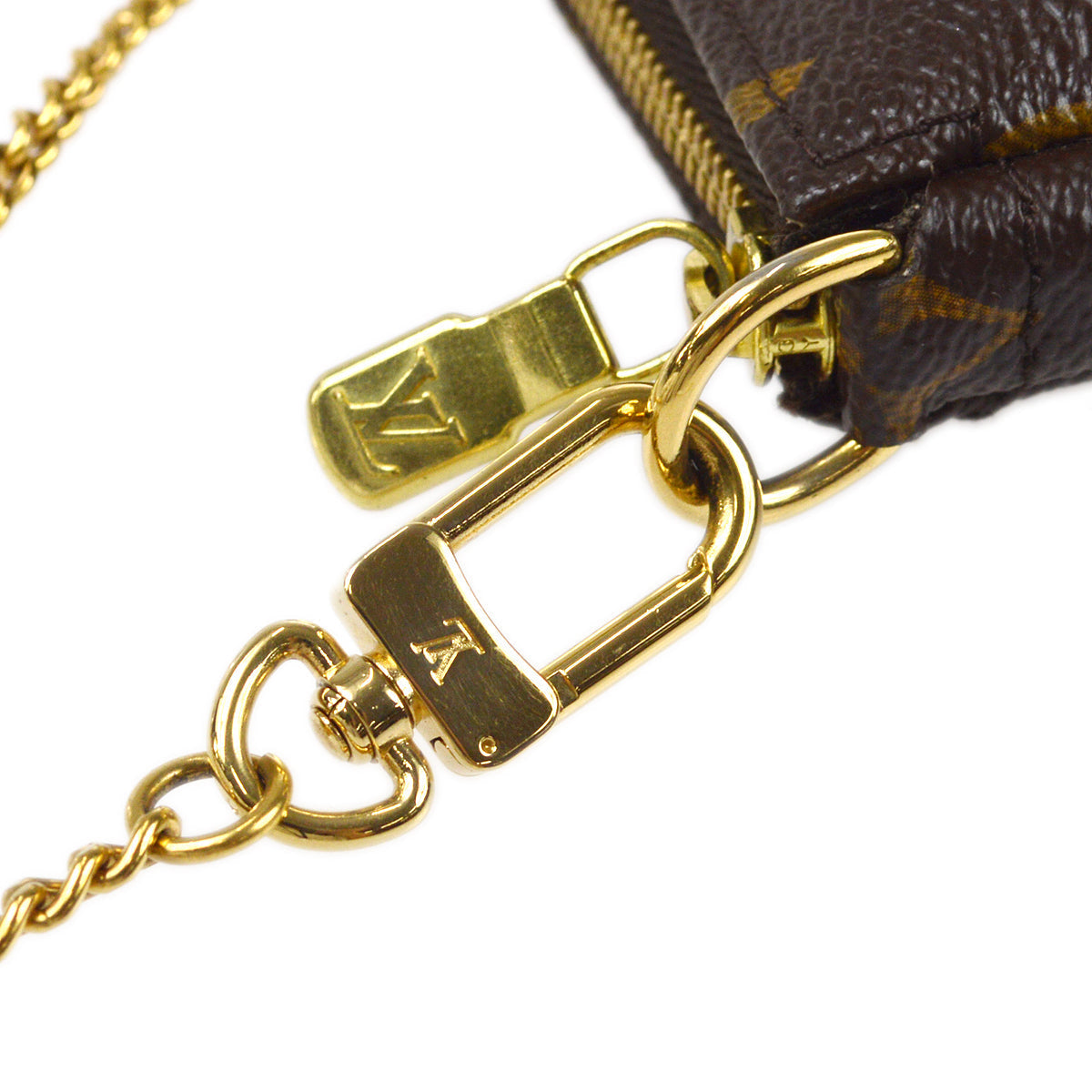 LOUIS VUITTON 2007 T&B Mini Pochette Accessoires Monogram M60153 87782