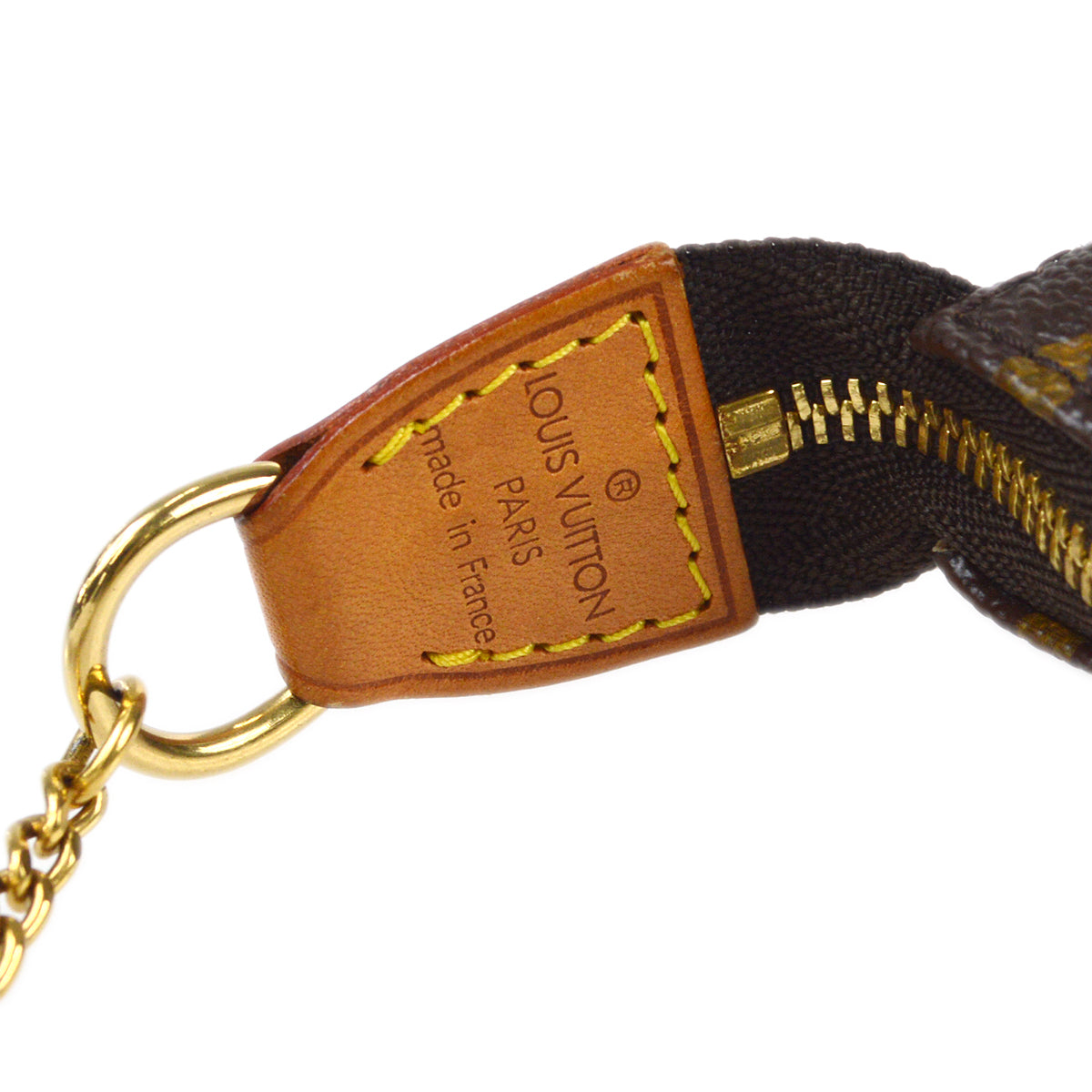 LOUIS VUITTON 2007 T&B Mini Pochette Accessoires Monogram M60153 87782
