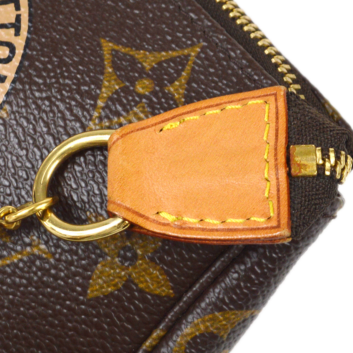 LOUIS VUITTON 2007 T&B Mini Pochette Accessoires Monogram M60153 87782