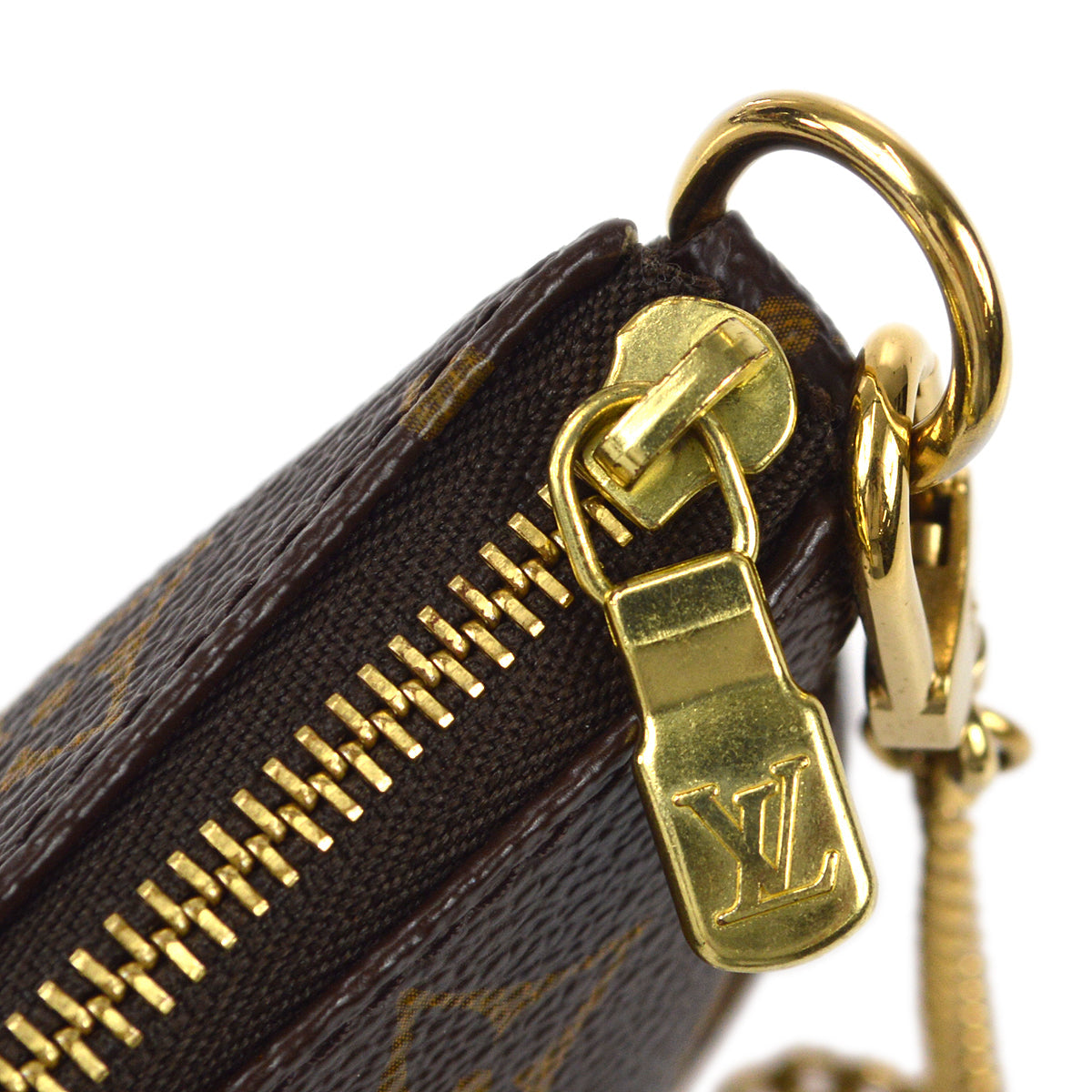 LOUIS VUITTON 2007 T&B Mini Pochette Accessoires Monogram M60153 87782