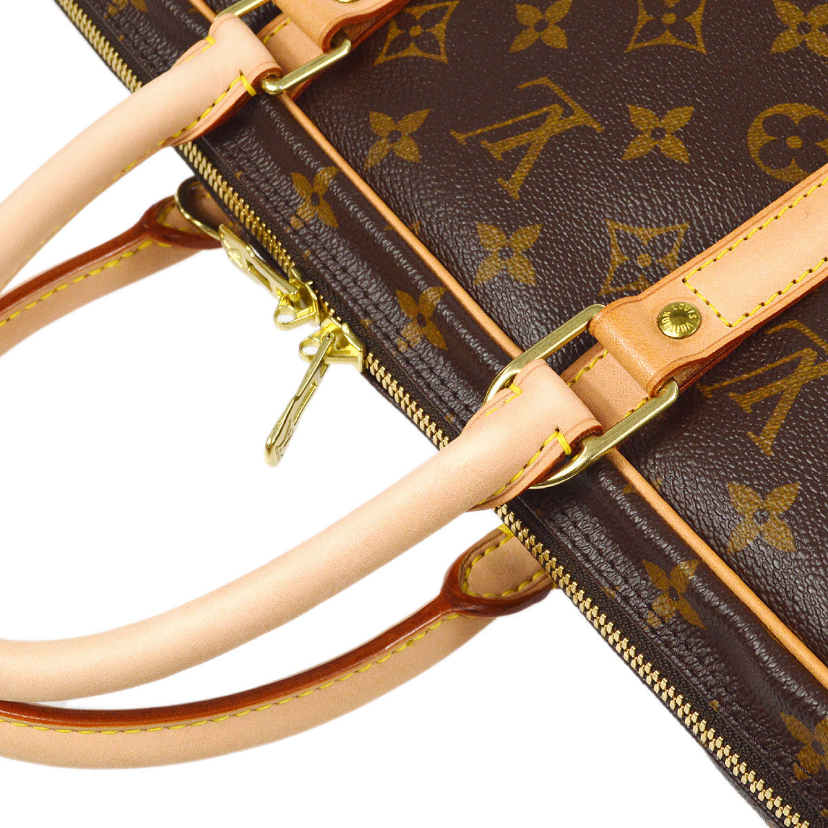 LOUIS VUITTON 2008 Porte Documents Voyage Monogram M53361 97399