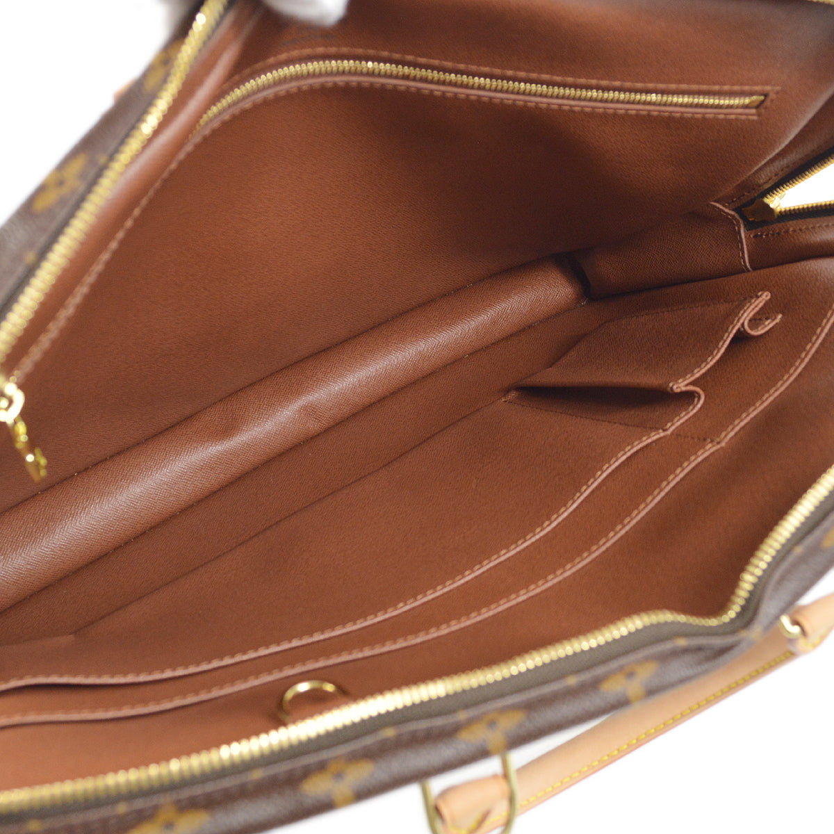 LOUIS VUITTON 2008 Porte Documents Voyage Monogram M53361 97399