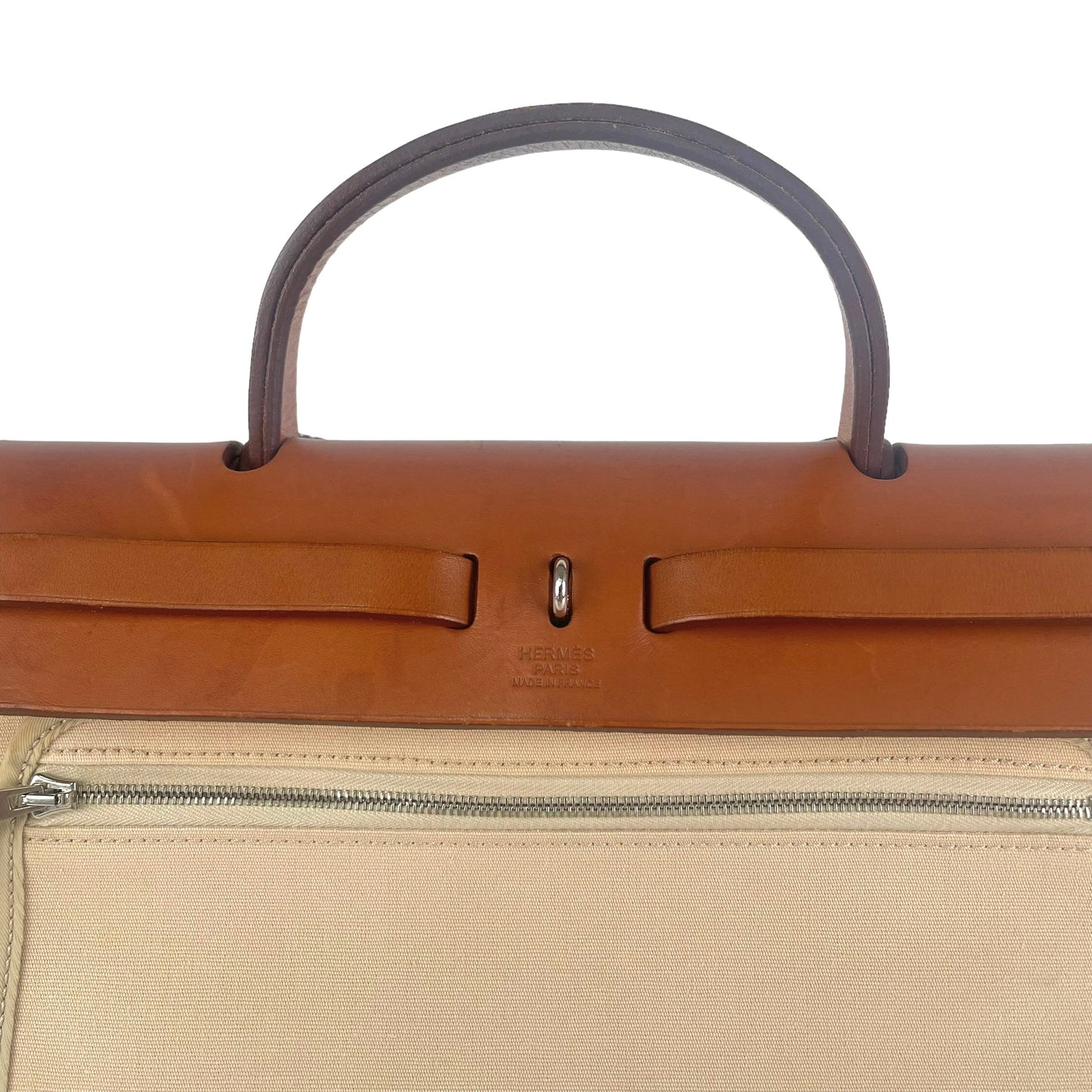 Hermes Herbag 31 O Square Stamp