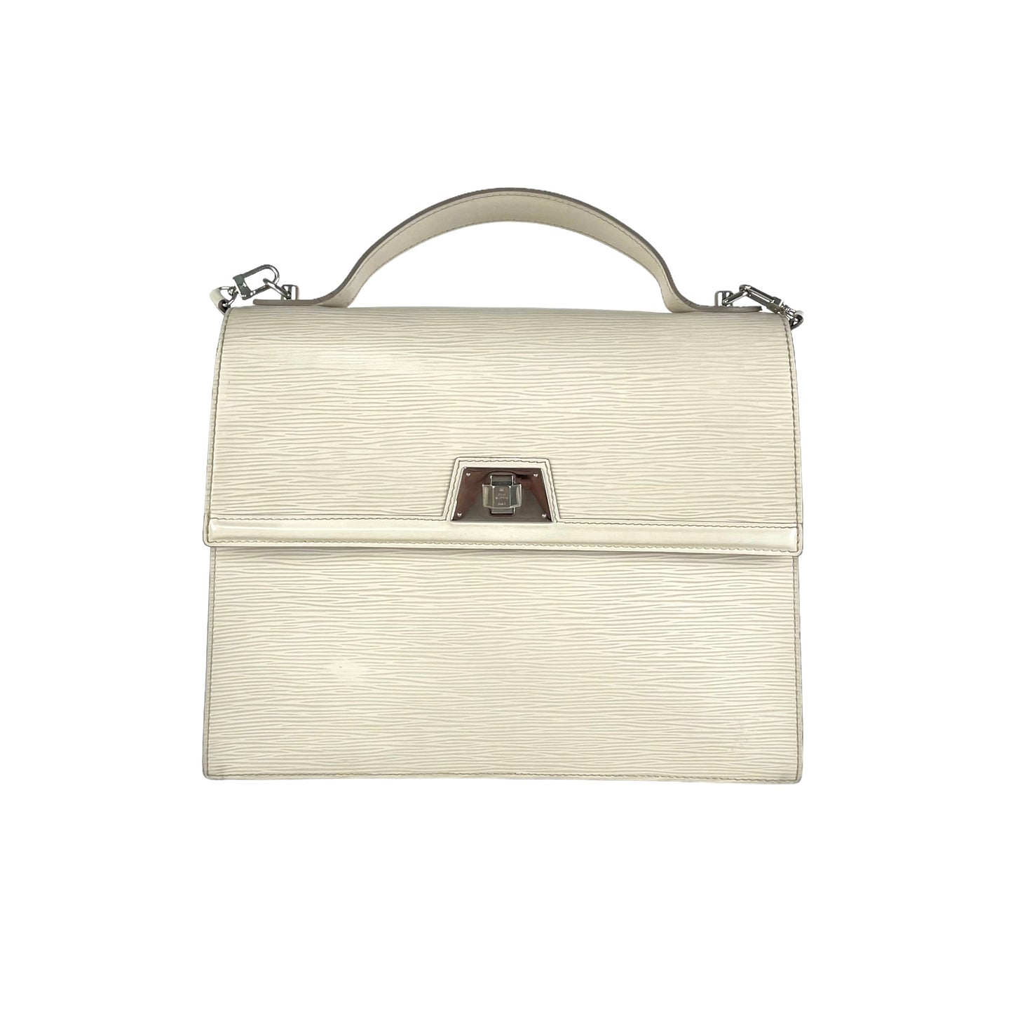 Louis Vuitton Epi Top Handle Bag Cream