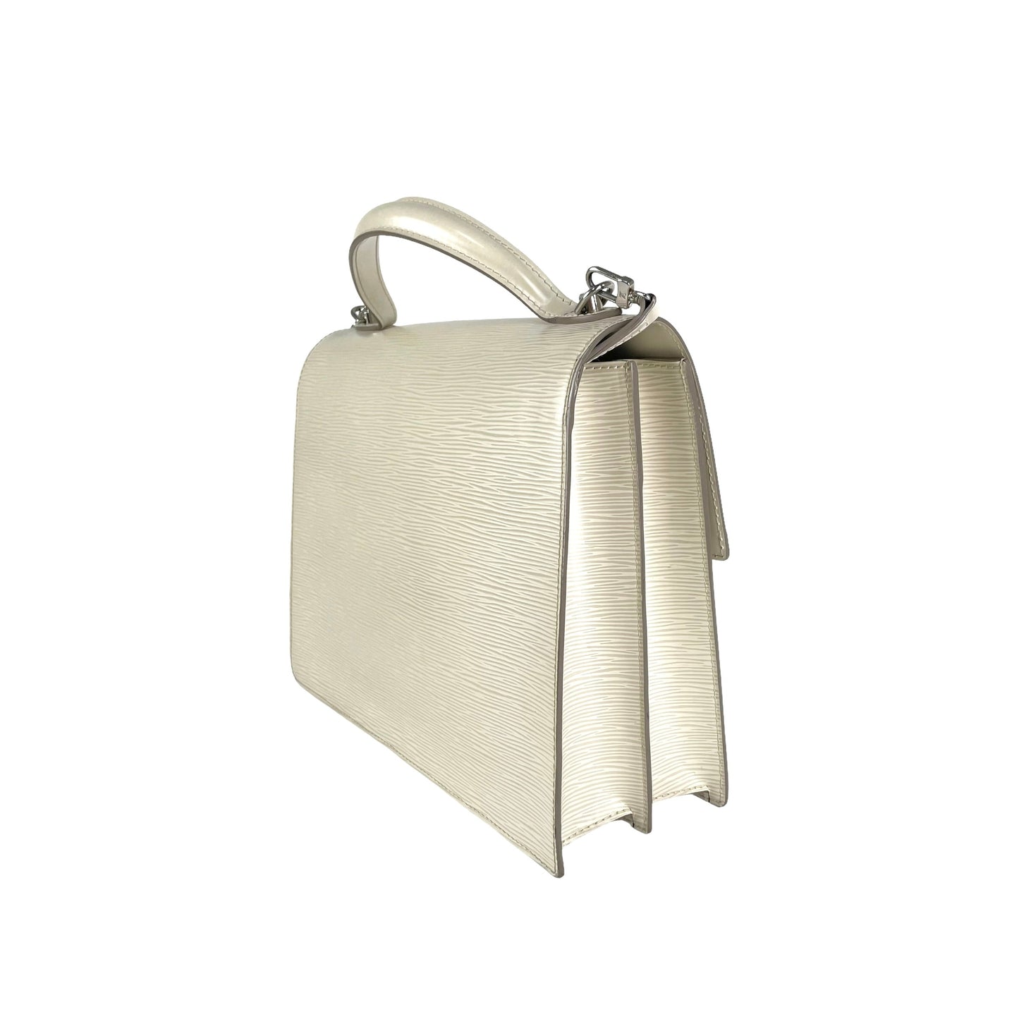 Louis Vuitton Epi Top Handle Bag Cream