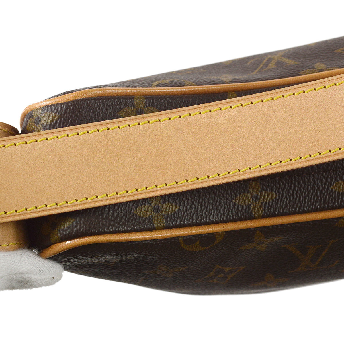 LOUIS VUITTON Croissant MM Handbag Monogram M51512 97843