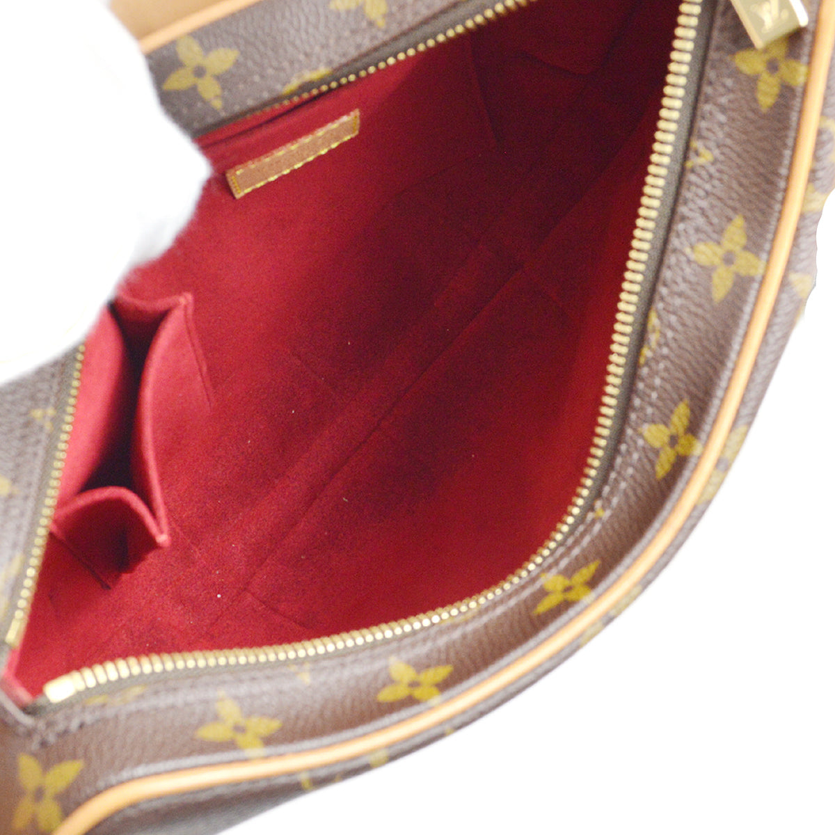 LOUIS VUITTON Croissant MM Handbag Monogram M51512 97843