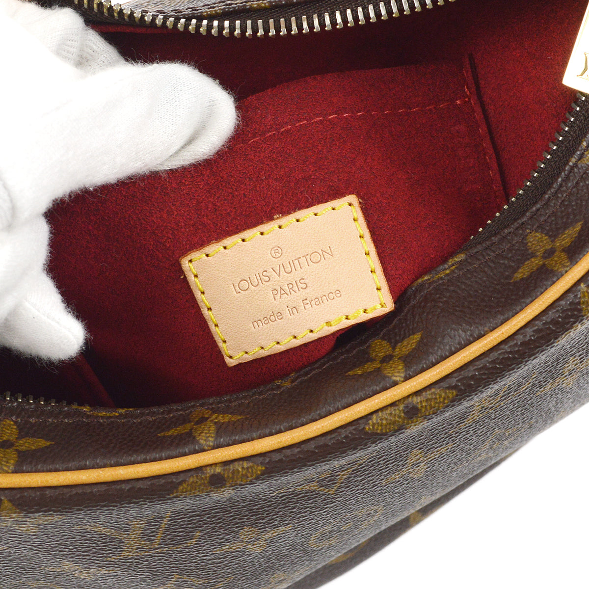 LOUIS VUITTON Croissant MM Handbag Monogram M51512 97844