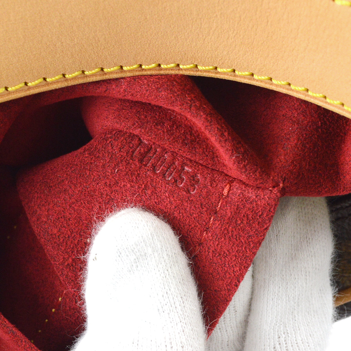 LOUIS VUITTON Croissant MM Handbag Monogram M51512 97844