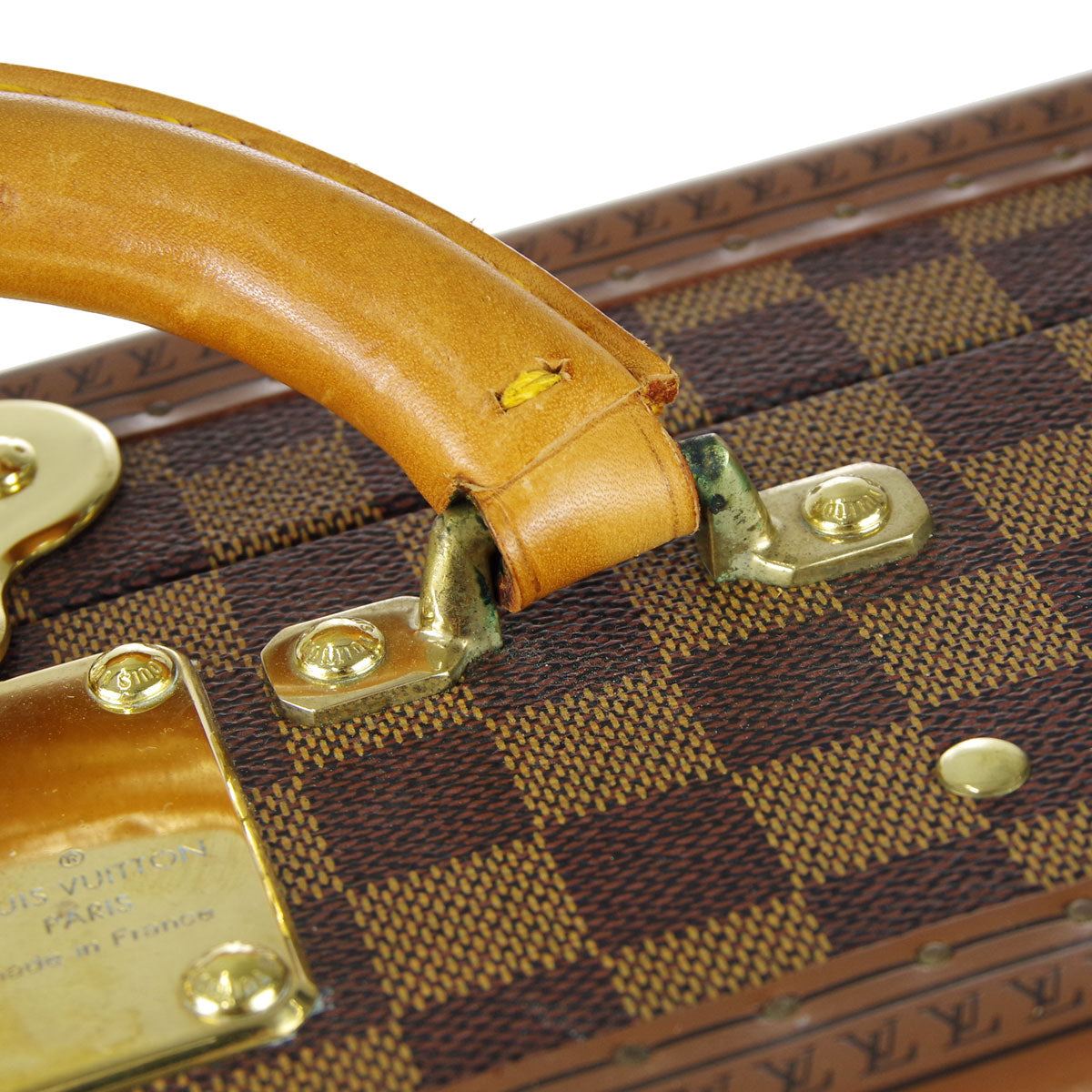 LOUIS VUITTON Cotteville 45 Trunk Suitcase Handbag Damier N21341 66860