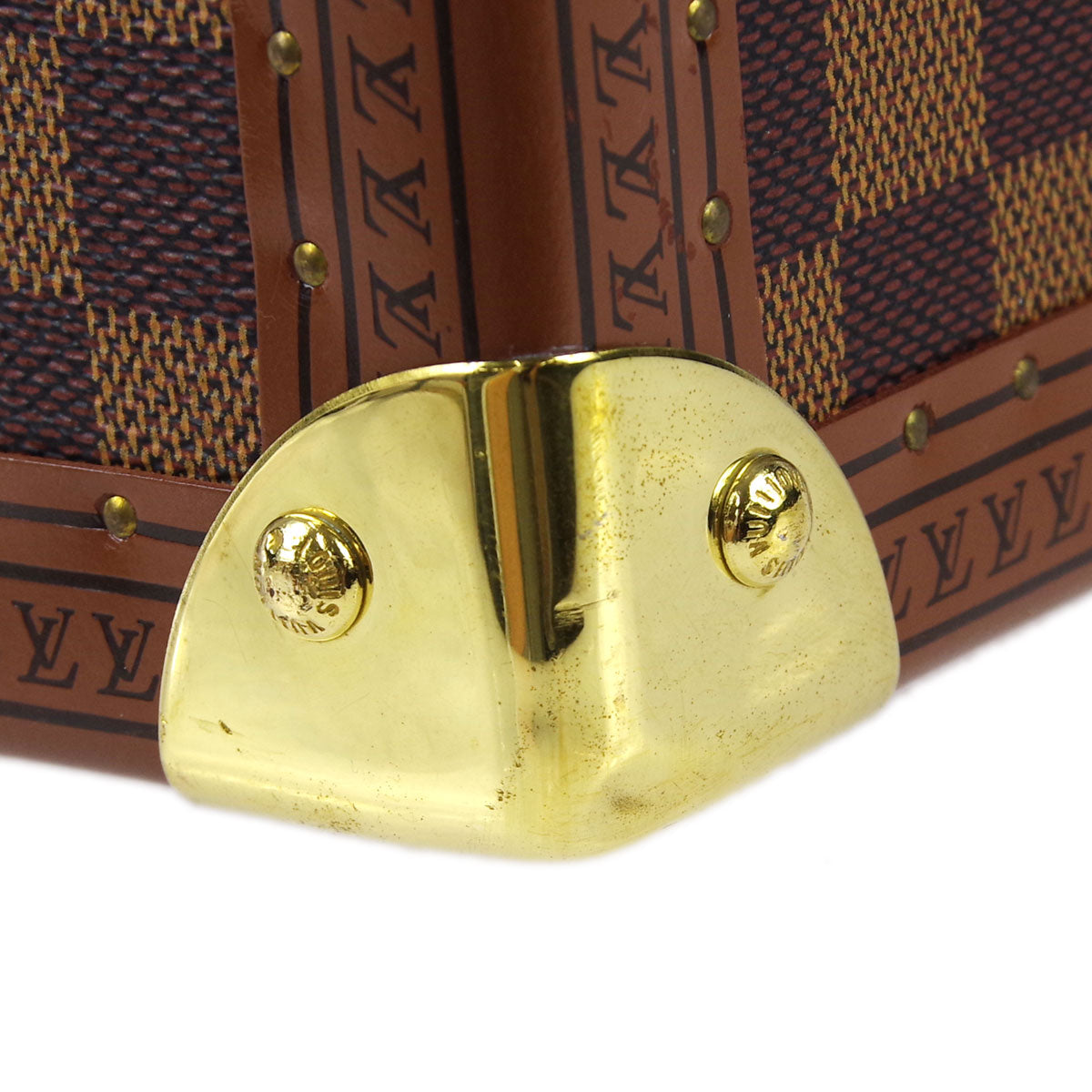 LOUIS VUITTON Cotteville 45 Trunk Suitcase Handbag Damier N21341 66860