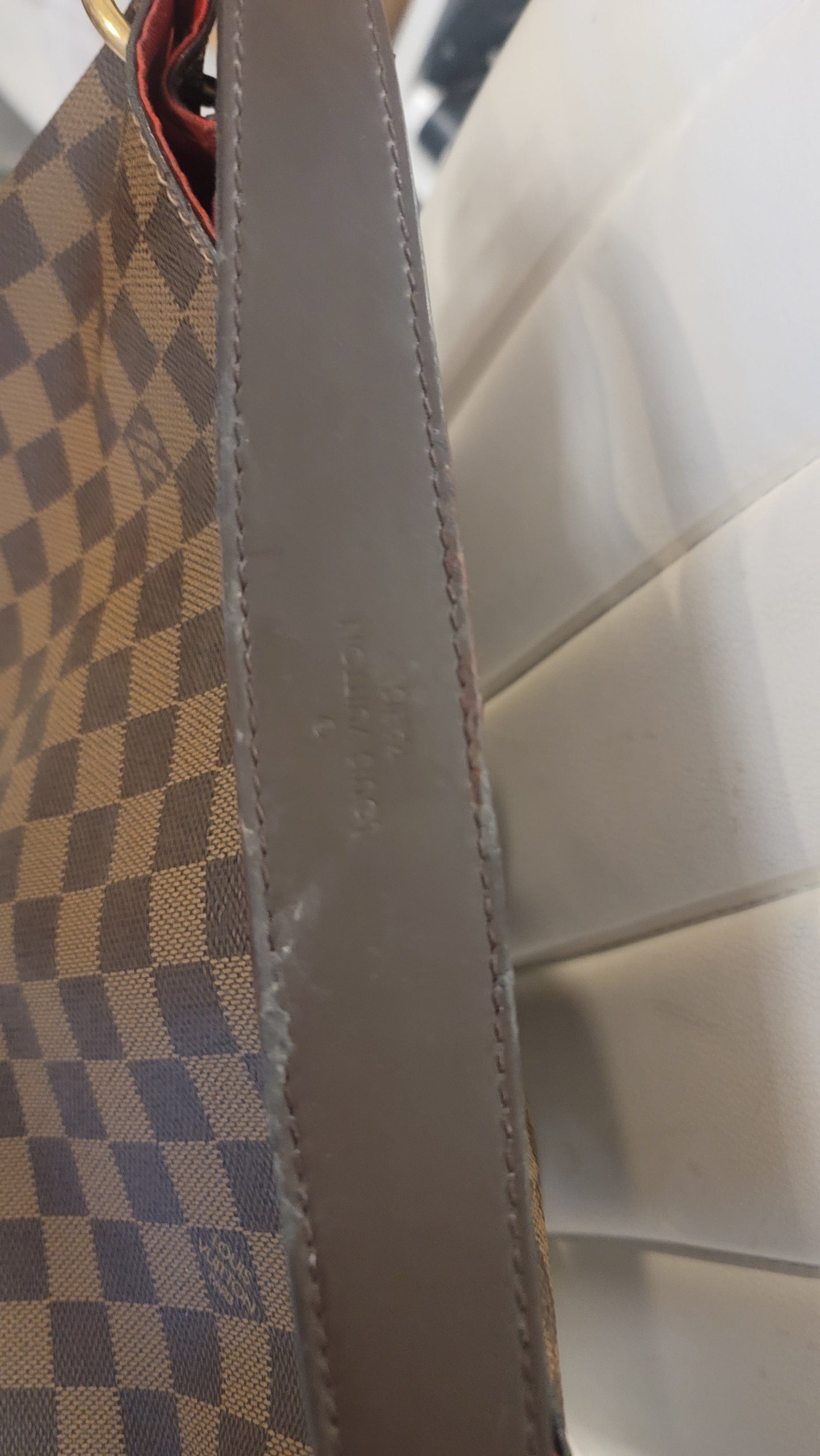 LOUIS VUITTON Damier Ebene Graceful PM