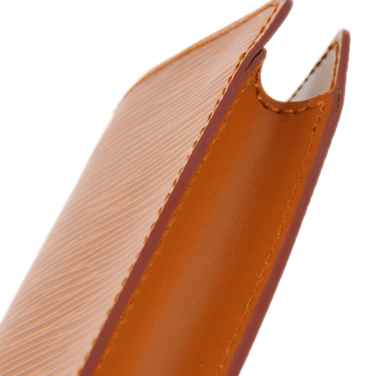Louis Vuitton Brown Epi Glasses Case Pouch Small Good