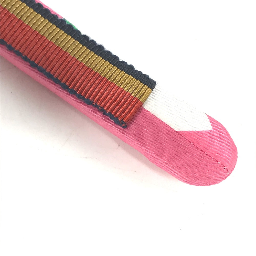 HERMES hair accessory silk pink Elsa Women Used